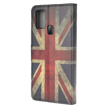 Phone Cover for OnePlus Nord N100 Pattern Printing Wallet Leather Case