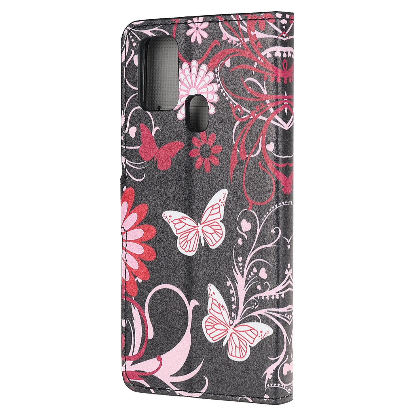 Phone Cover for OnePlus Nord N100 Pattern Printing Wallet Leather Case