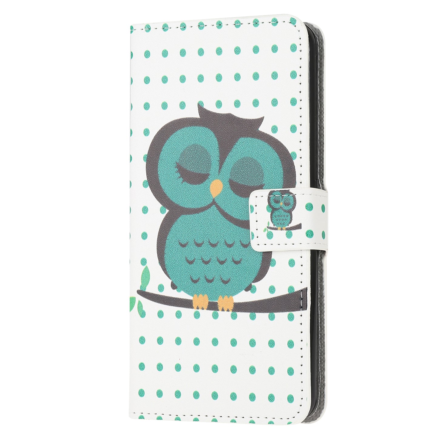 Phone Cover for OnePlus Nord N100 Pattern Printing Wallet Leather Case