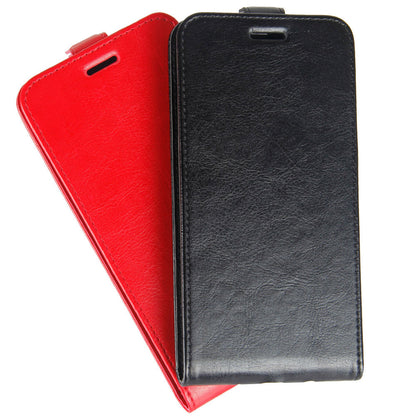 Vertical Flip Crazy Horse Leather Case with Card Slot for OnePlus Nord N10 5G