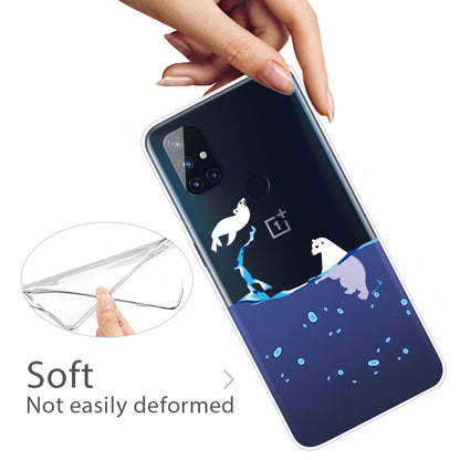 Pattern Printing TPU Soft Cover for OnePlus Nord N10 5G Protector Case