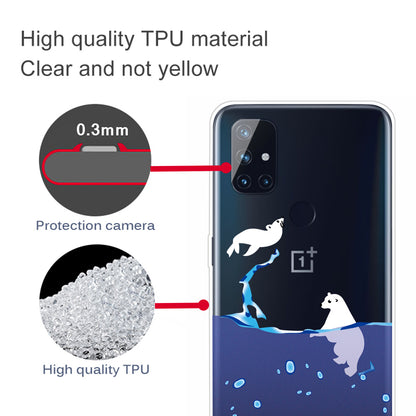 Pattern Printing TPU Soft Cover for OnePlus Nord N10 5G Protector Case