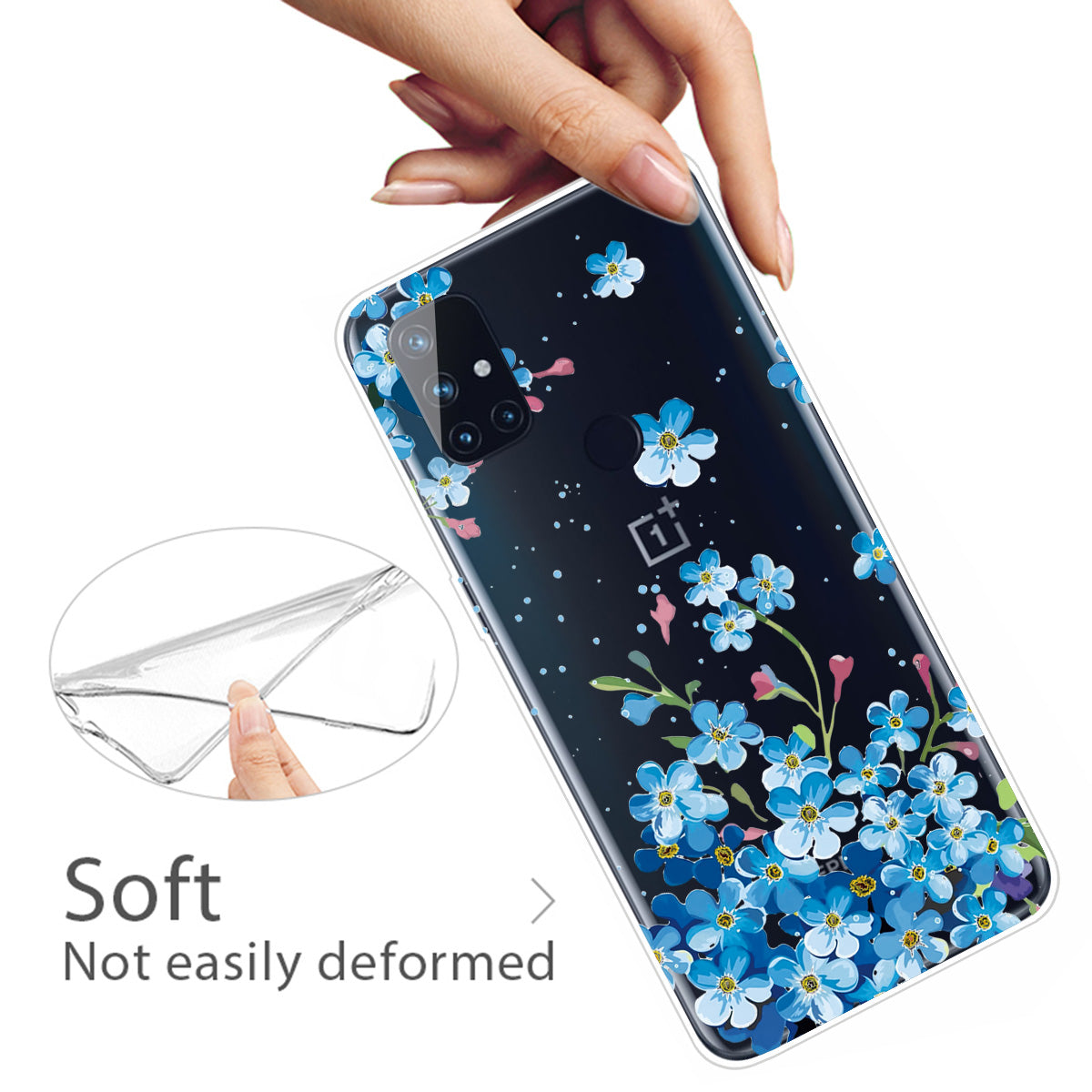 Pattern Printing TPU Soft Cover for OnePlus Nord N10 5G Protector Case