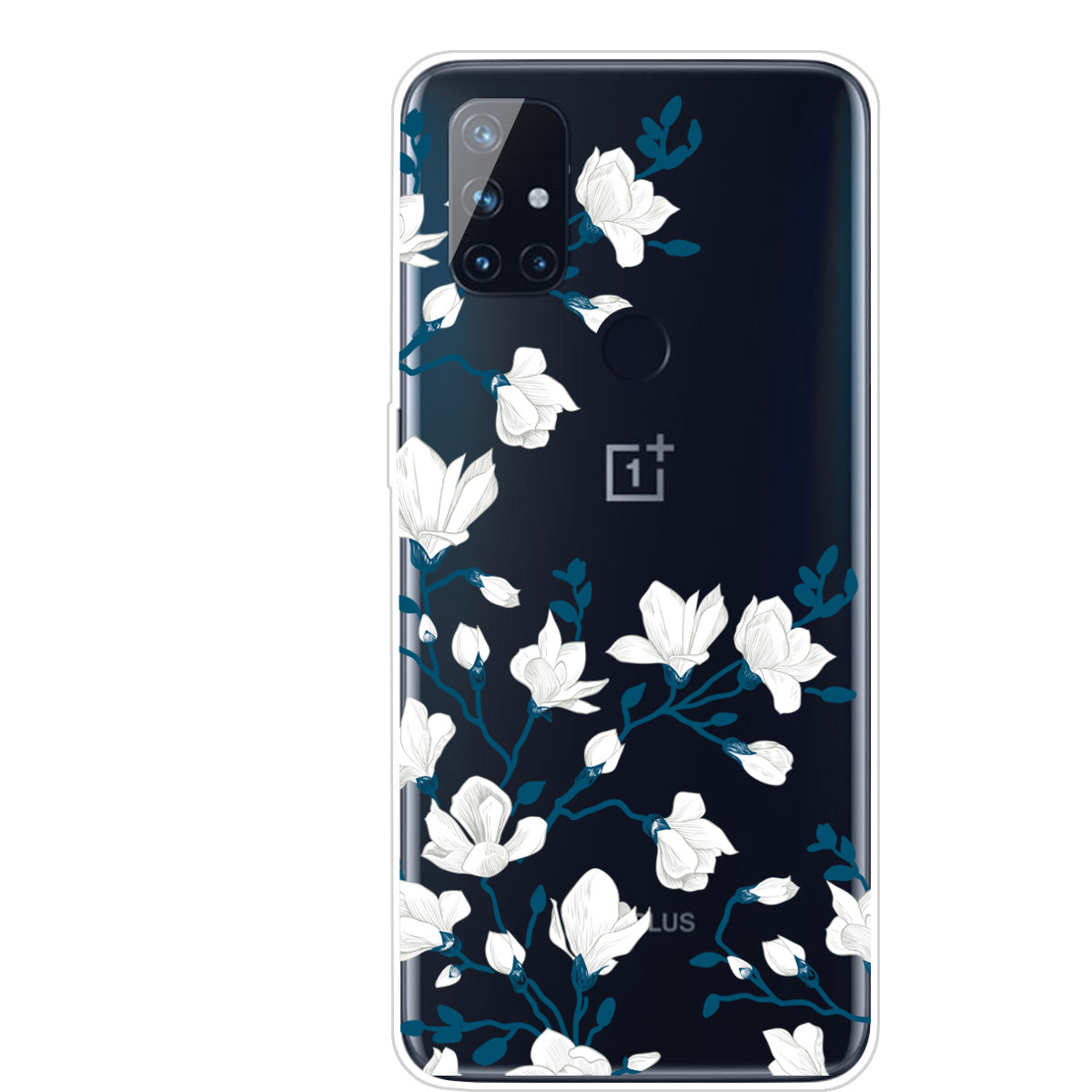 Transparent Pattern Printing TPU Shell for OnePlus Nord N10 5G Soft Phone Case