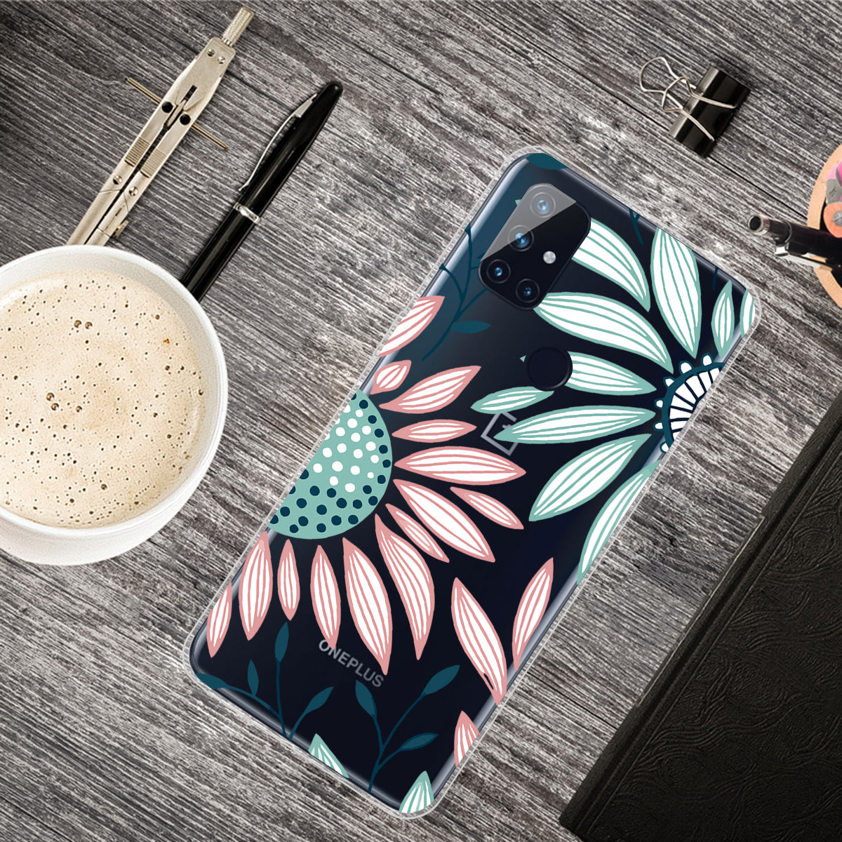 High Transmittance Pattern Printing TPU Soft Cover for OnePlus Nord N10 5G Case