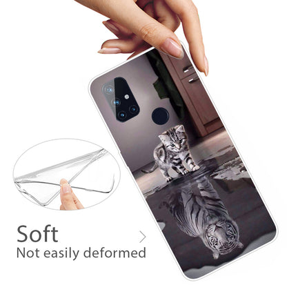 High Transmittance Pattern Printing TPU Soft Cover for OnePlus Nord N10 5G Case