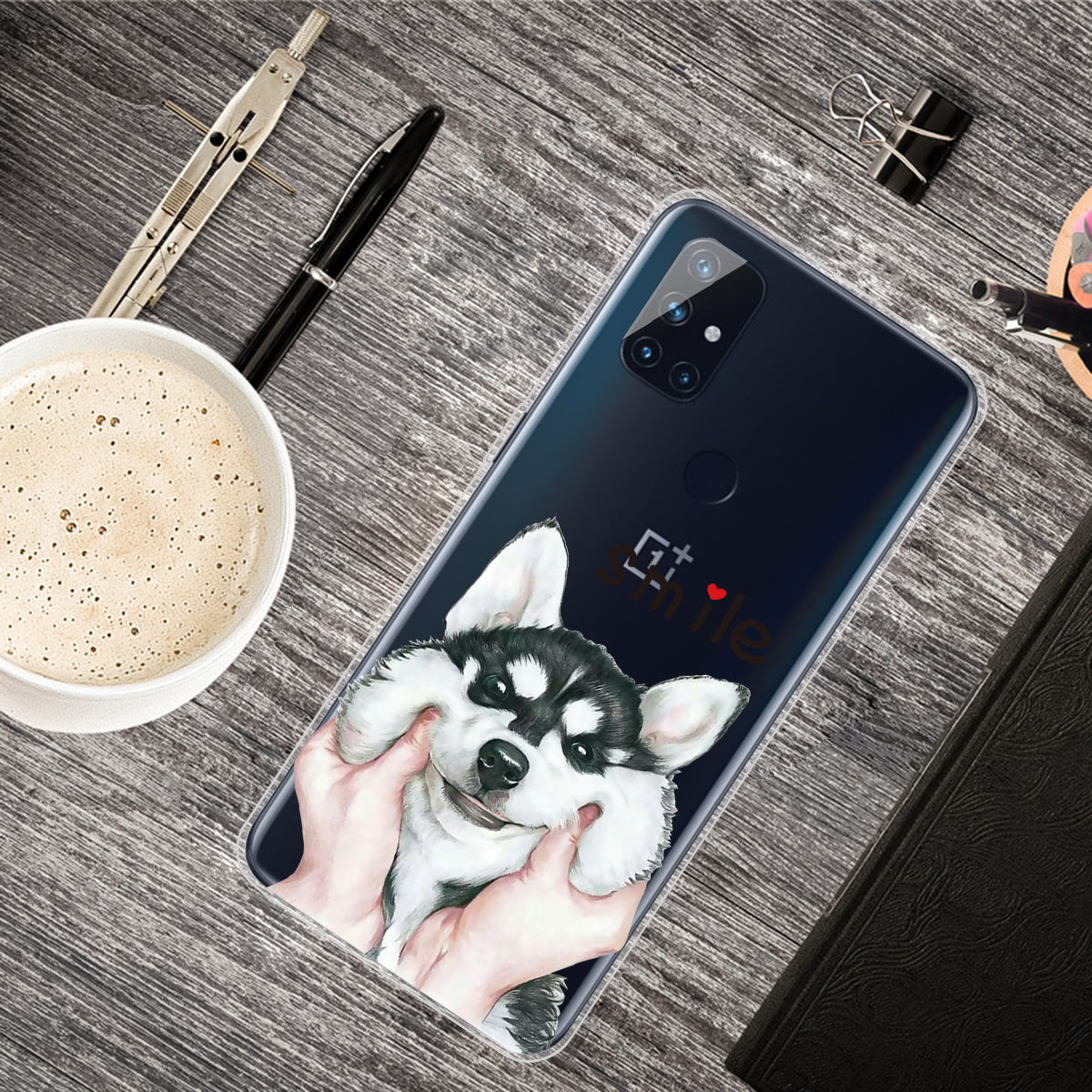 High Transmittance Pattern Printing TPU Soft Cover for OnePlus Nord N10 5G Case