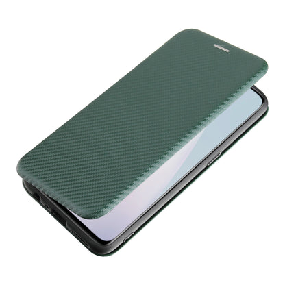 Auto-absorbed Anti-scratch Carbon Fiber Texture Covering for OnePlus Nord N10 5G Stand Leather Case