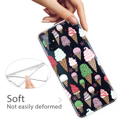 Pattern Printing TPU Phone Case Cover for OnePlus Nord N100