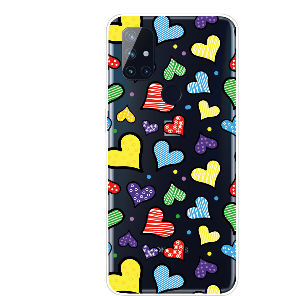 Pattern Printing TPU Phone Case Cover for OnePlus Nord N100