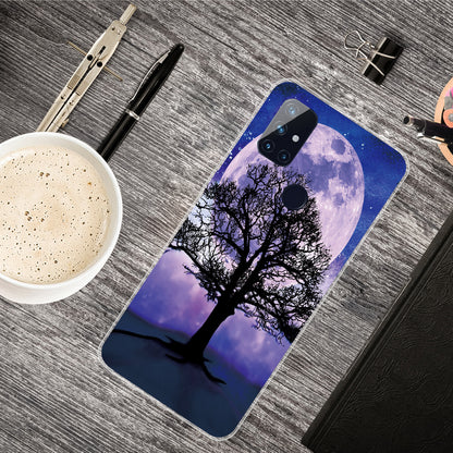 Pattern Printing TPU Phone Cover Case for OnePlus Nord N100