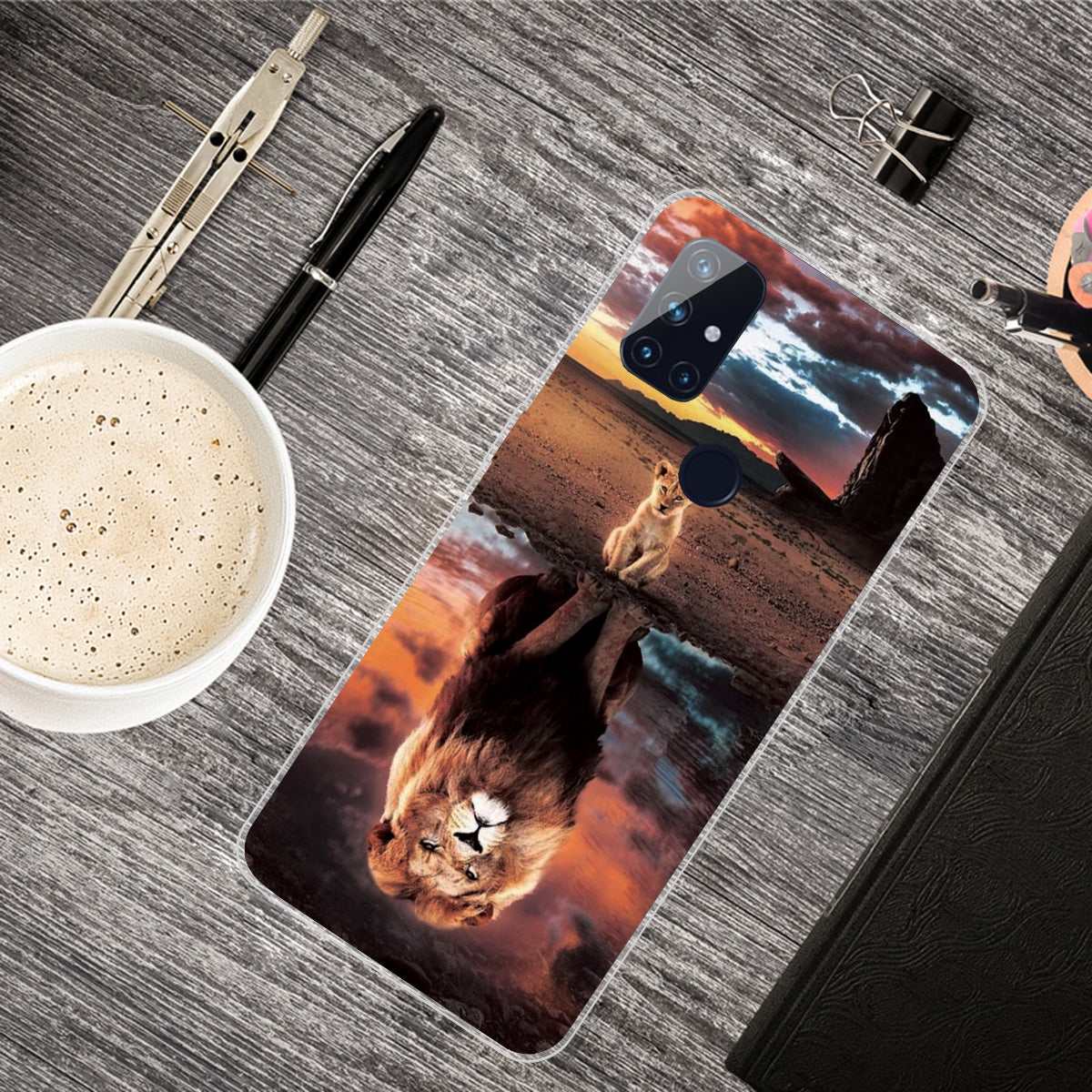 Pattern Printing TPU Phone Cover Case for OnePlus Nord N100