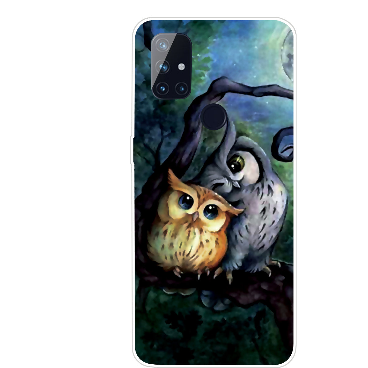 Pattern Printing TPU Phone Cover Case for OnePlus Nord N100