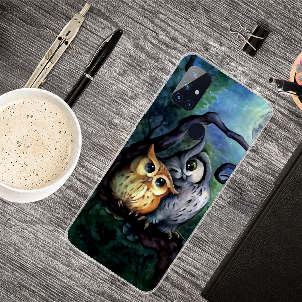 Pattern Printing TPU Phone Cover Case for OnePlus Nord N100