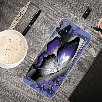 Pattern Printing TPU Phone Cover Case for OnePlus Nord N100