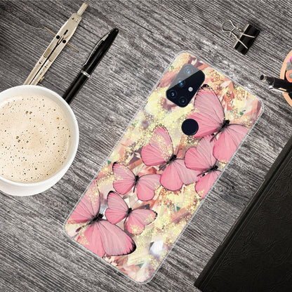 Pattern Printing TPU Phone Cover Case for OnePlus Nord N100