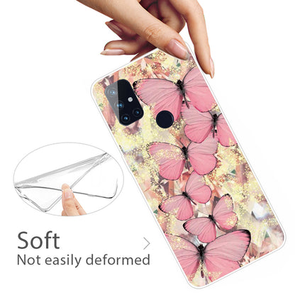 Pattern Printing TPU Phone Cover Case for OnePlus Nord N100