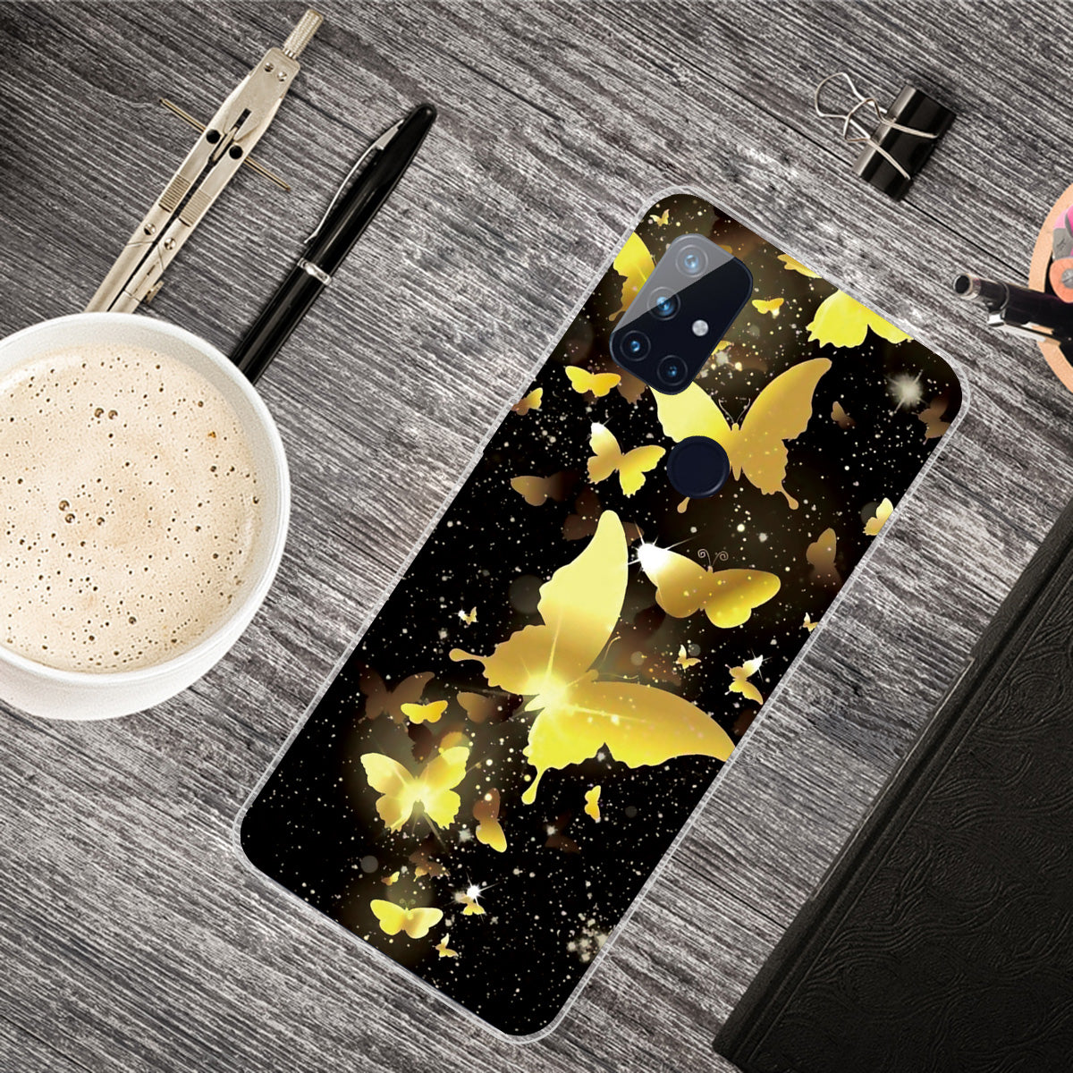 Pattern Printing TPU Phone Cover Case for OnePlus Nord N100