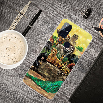 Pattern Printing TPU Phone Cover Case for OnePlus Nord N100