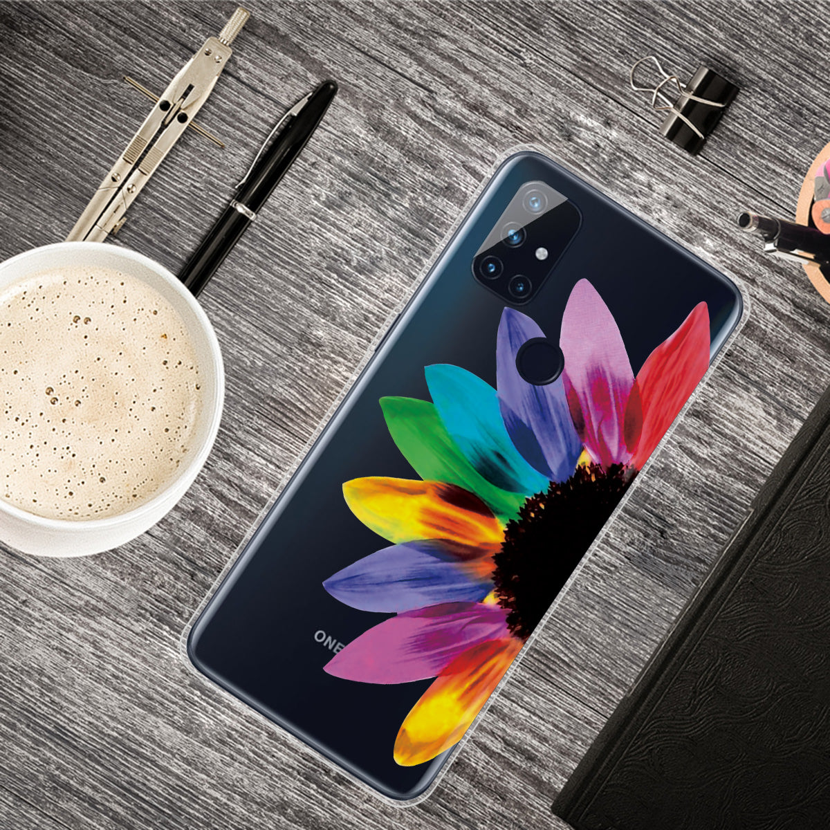 Pattern Printing TPU Phone Cover Case for OnePlus Nord N100