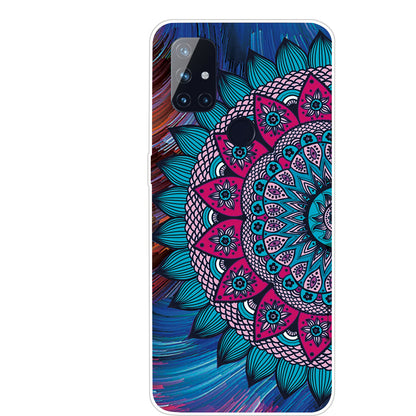 Pattern Printing TPU Phone Cover Case for OnePlus Nord N100