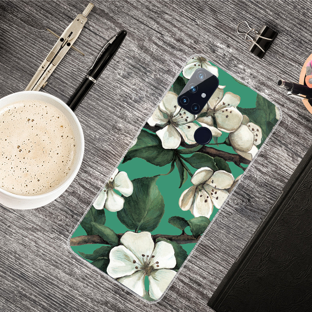 Pattern Printing TPU Phone Cover Case for OnePlus Nord N100