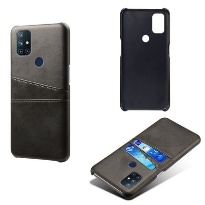 KSQ PC + PU Leather Coated Case with Dual-Card Slots for OnePlus Nord N10 5G