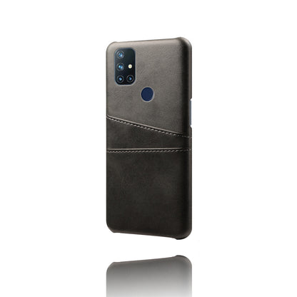 KSQ PC + PU Leather Coated Case with Dual-Card Slots for OnePlus Nord N10 5G