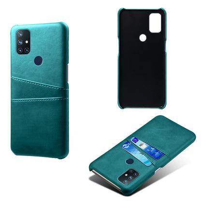 KSQ PC + PU Leather Coated Case with Dual-Card Slots for OnePlus Nord N10 5G