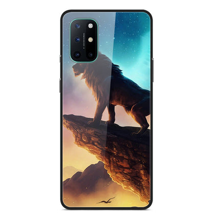 Pattern Printing Glass + TPU + PC Combo Casing Cover for OnePlus 8T