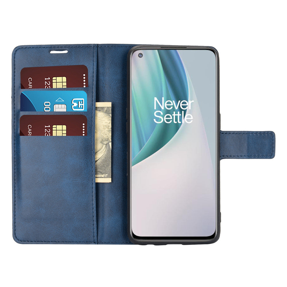 Magnetic Buckle Wallet Stand Leather Phone Casing for OnePlus Nord N10 5G