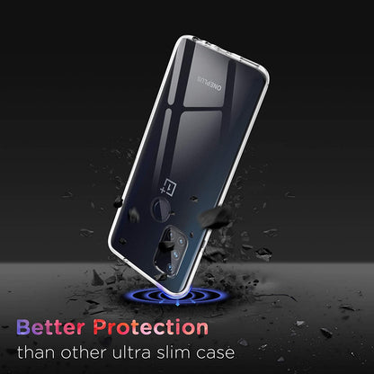 Ultra Clear Soft TPU Phone Case for OnePlus Nord N10 5G, Drop Protection Anti-Fingerprint Back Shell