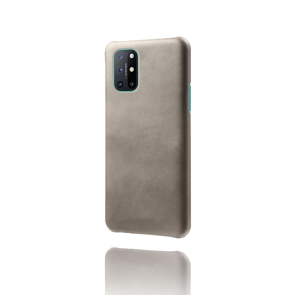 PU Leather Coated PC Phone Case for OnePlus 8T Protector Shell