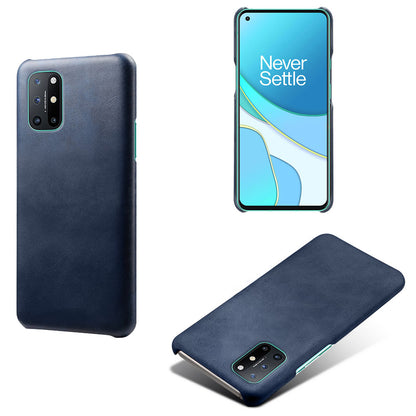 PU Leather Coated PC Phone Case for OnePlus 8T Protector Shell