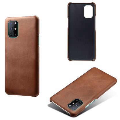 PU Leather Coated PC Phone Case for OnePlus 8T Protector Shell