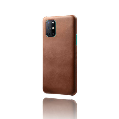 PU Leather Coated PC Phone Case for OnePlus 8T Protector Shell