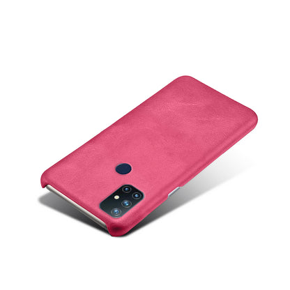 PU Leather Coated PC Cell Phone Case for OnePlus Nord N10 5G Cover