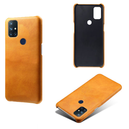 PU Leather Coated PC Cell Phone Case for OnePlus Nord N10 5G Cover