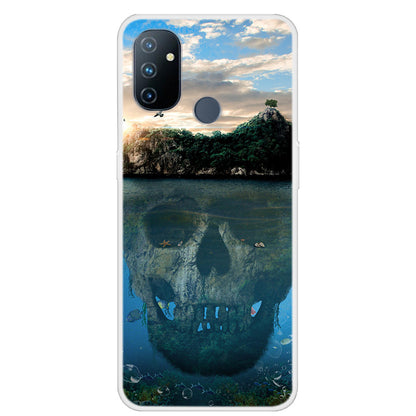 Pattern Printing TPU Phone Soft Case for OnePlus Nord N100