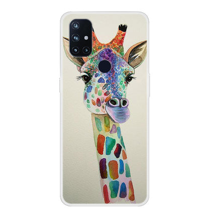 Pattern Printing TPU Phone Cover Case for OnePlus Nord N10 5G