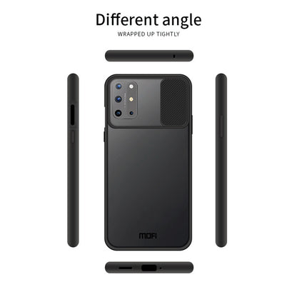 MOFI XINDUN Series Full Protection Shock-Absorbed Hybrid Case with Slide Lens Protective Cover for OnePlus 8T