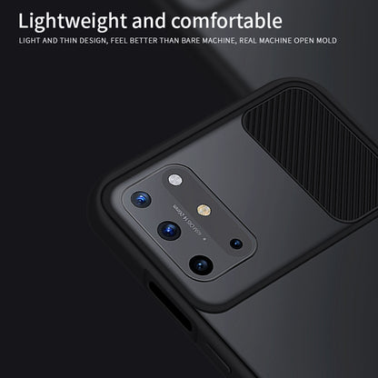 MOFI XINDUN Series Full Protection Shock-Absorbed Hybrid Case with Slide Lens Protective Cover for OnePlus 8T