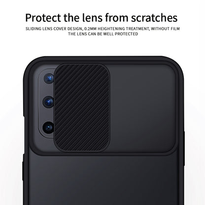 MOFI XINDUN Series Full Protection Shock-Absorbed Hybrid Case with Slide Lens Protective Cover for OnePlus 8T