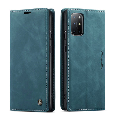 CASEME 013 Series Auto-absorbed Leather Wallet Case for OnePlus 8T