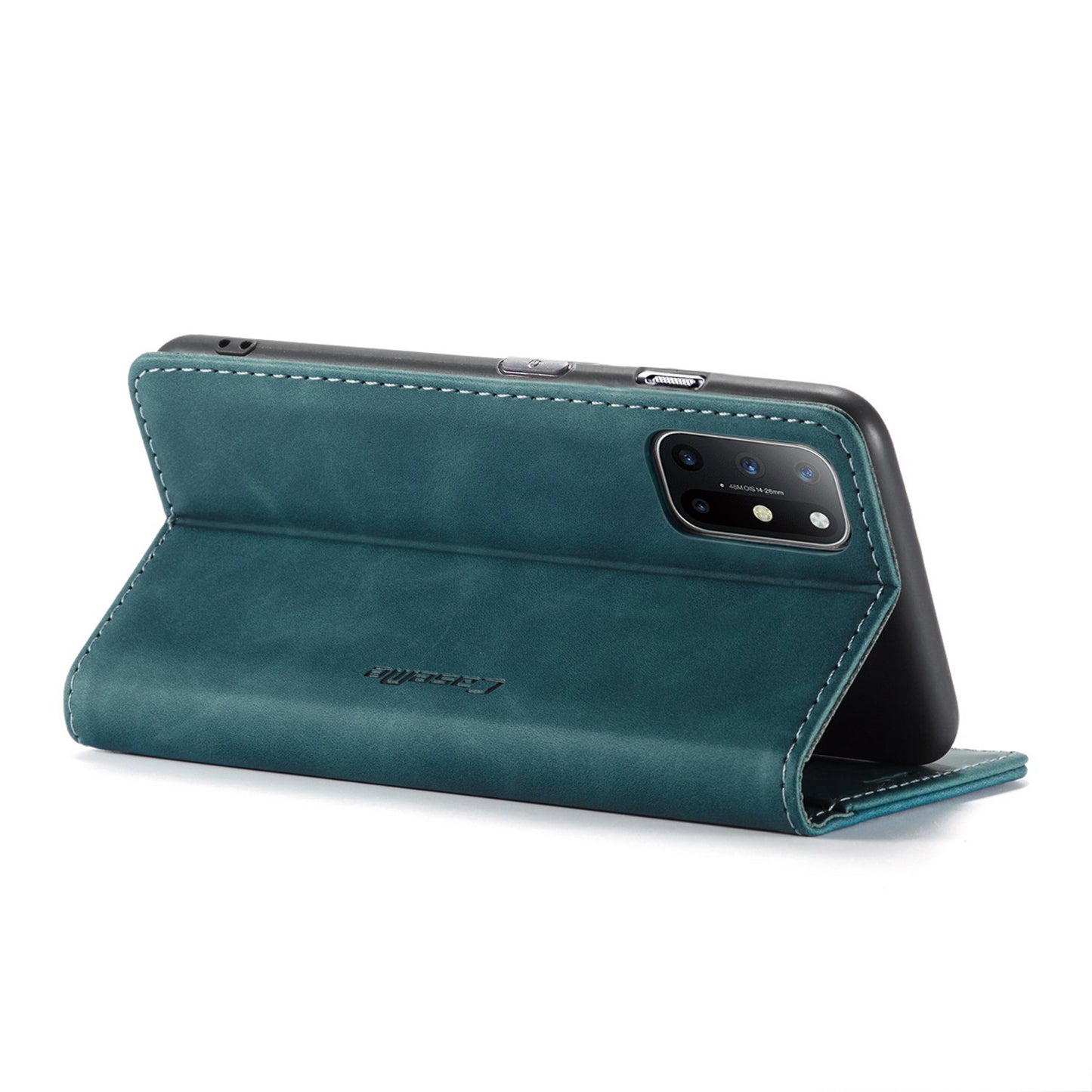 CASEME 013 Series Auto-absorbed Leather Wallet Case for OnePlus 8T