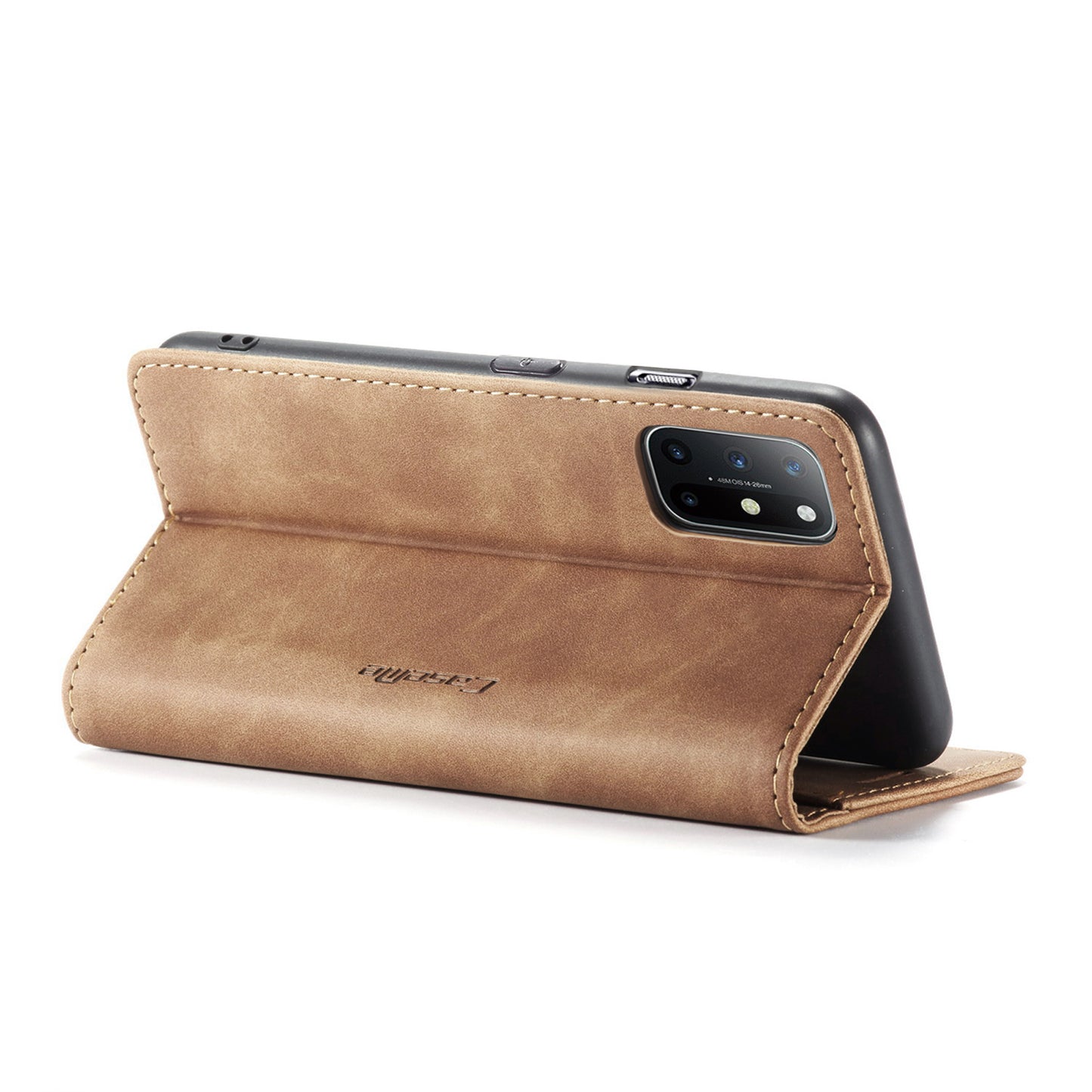 CASEME 013 Series Auto-absorbed Leather Wallet Case for OnePlus 8T