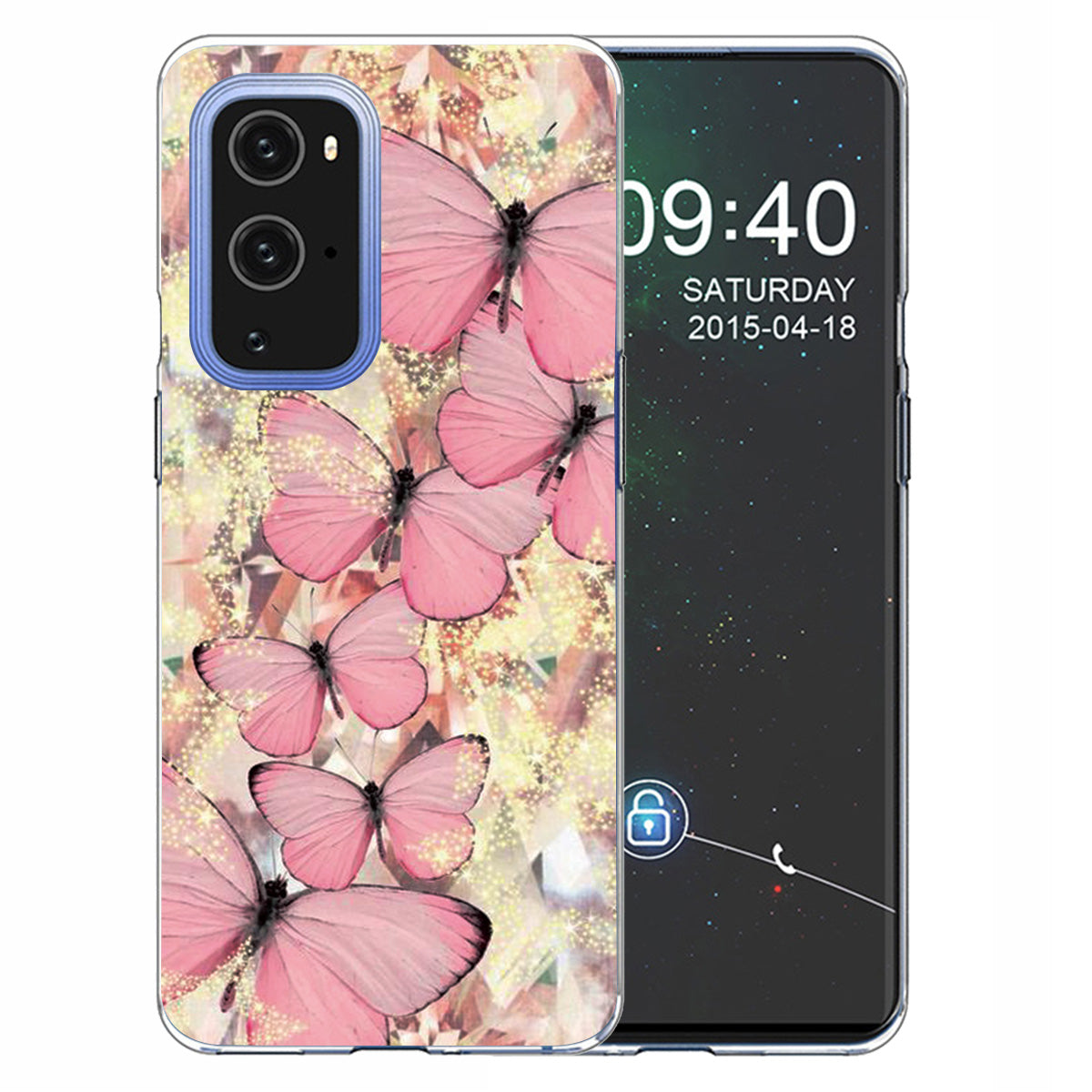 Pattern Printing Flexible TPU Cover Case for OnePlus 9 Pro