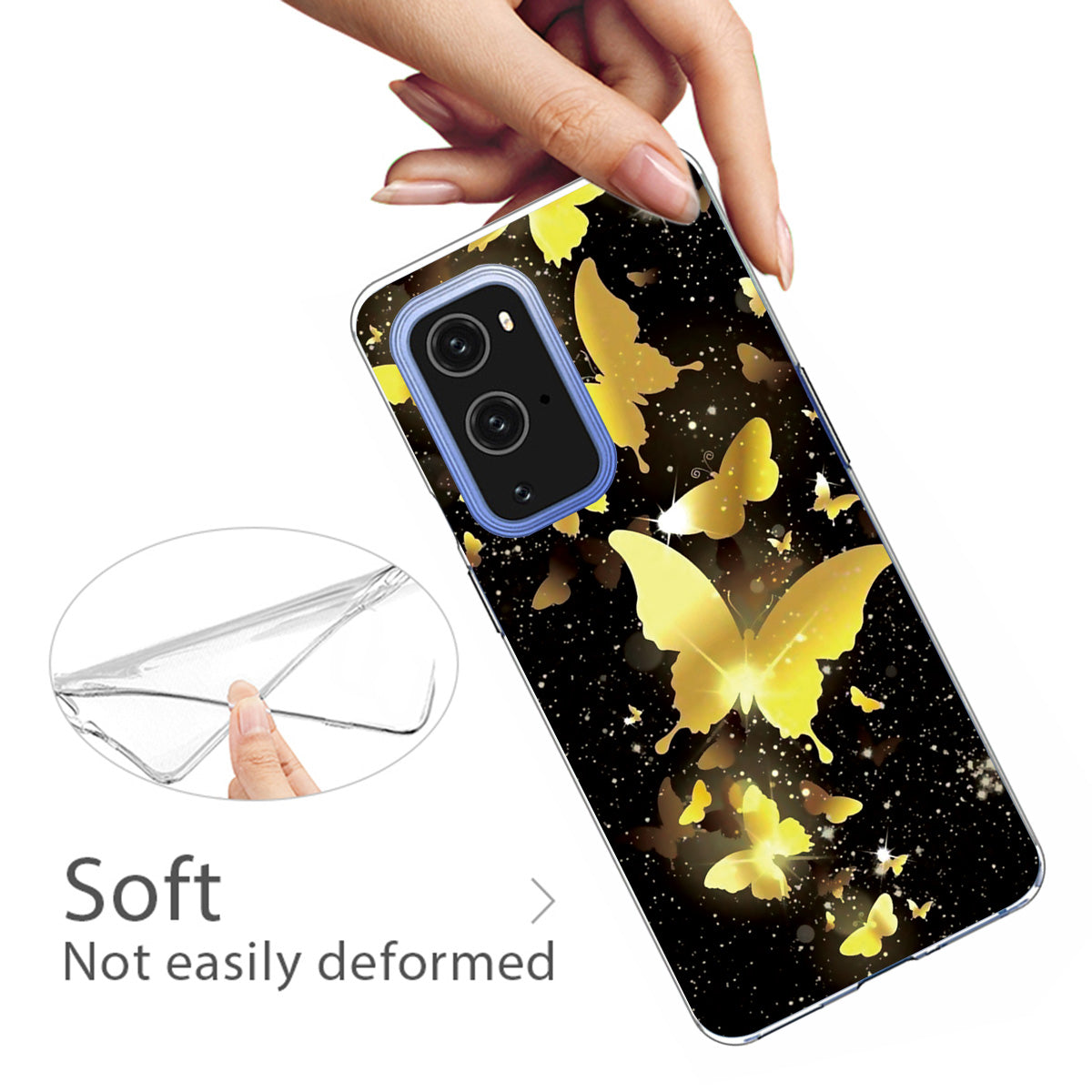 Pattern Printing Flexible TPU Cover Case for OnePlus 9 Pro