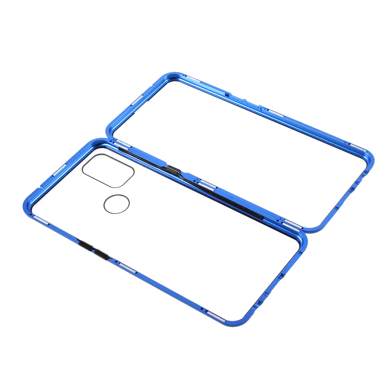 All-Inclusive Design Magnetic Metal Lock Installation + Double Side Tempered Glass Case for OnePlus Nord N10 5G