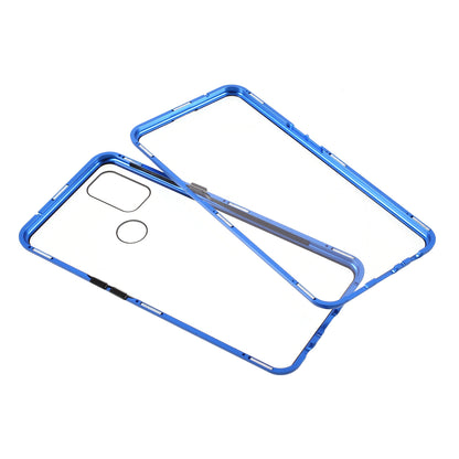 All-Inclusive Design Magnetic Metal Lock Installation + Double Side Tempered Glass Case for OnePlus Nord N10 5G